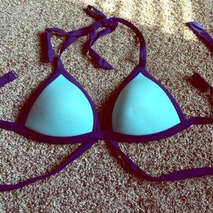 Push-Up Wrap Triangle Top